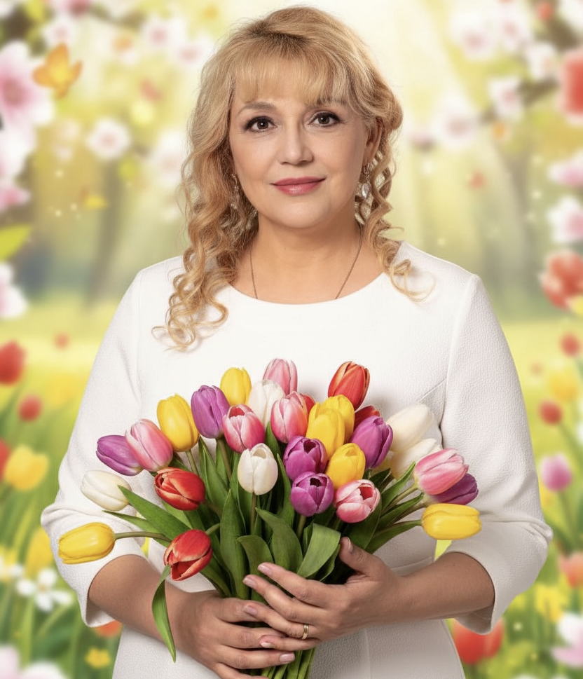 Поздравление ректора Института усовершенствования врачей Евгении Гурьяновой с Международным женским днем - 8 марта!